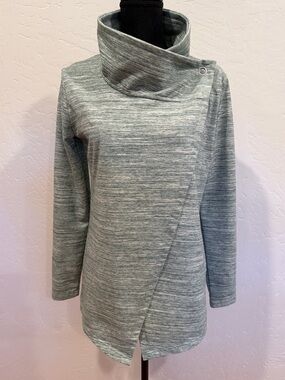 Danskin Asymmetrical Sweater wrap cardigan